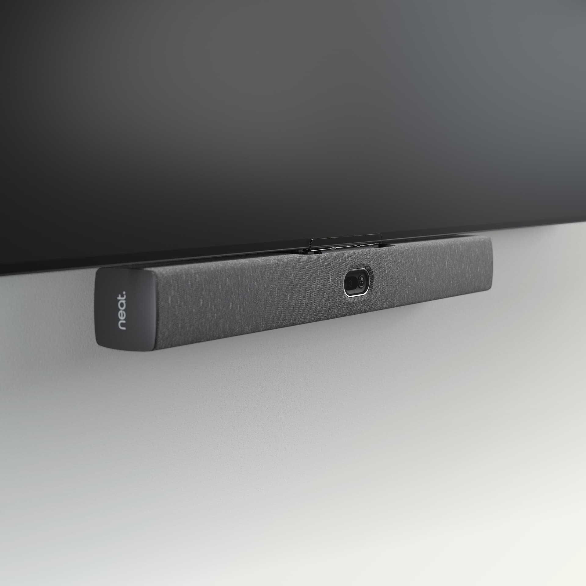 Neat Bar generation 2 mounted below a screen